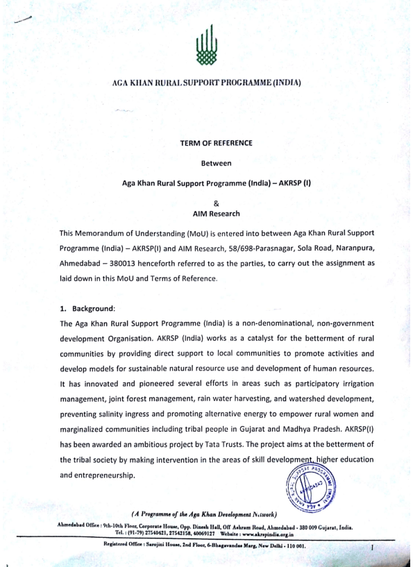 Agakhan-Venture Gati